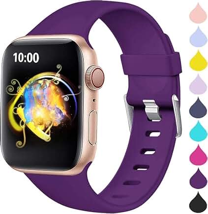 Amazon.com: purple apple watch band