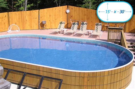 Oval Above Ground Pools Crestwood Pools