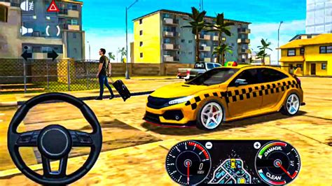 Taxi Sim 2024 Drive To Car Repair Shop Taxi Gameplay Car Game