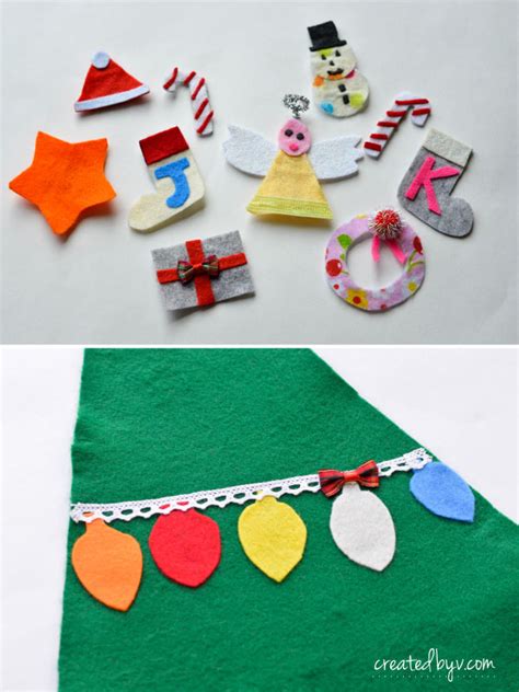 Felt Christmas Tree For Kids Created By V