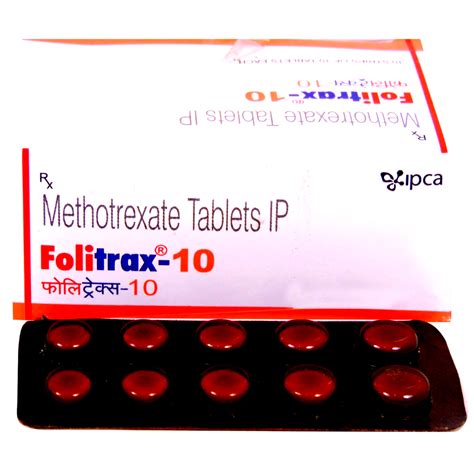 Methotrexate Tablets Ip Mg Supplier At Stripe Folitrax