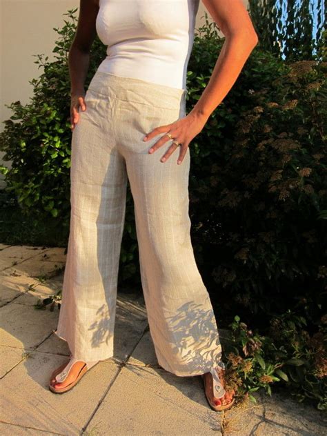 Pantalon Large En Lin Mamzelle Edwige