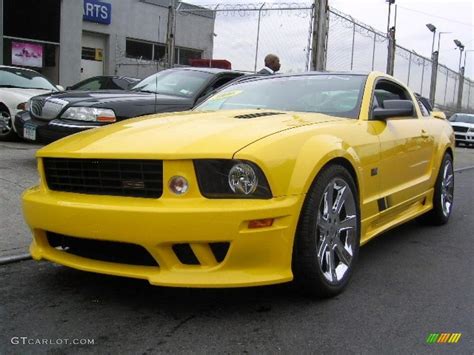 2006 Screaming Yellow Ford Mustang Saleen S281 Supercharged Coupe