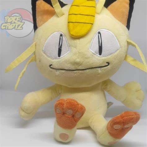 Boneka Pokemon Meowth Cm Original Kc Nintendo Plush Realpic Toys