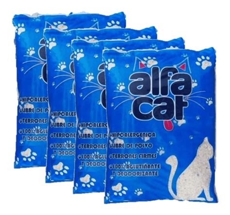 Alfa Cat Arena Aglutinante 24kg MercadoLibre