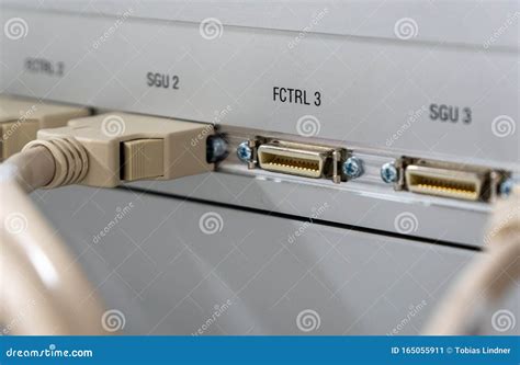port  interface   computer stock image image  port plug