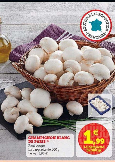 Promo Champignon Blanc De Paris Chez U Express ICatalogue Fr