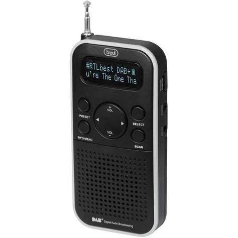 Dab 7F90 R Radio Portable avec récepteur numérique Dab Dab FM