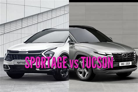 2022 Kia Sportage Vs Hyundai Tucson Comparing The Polarising Designs