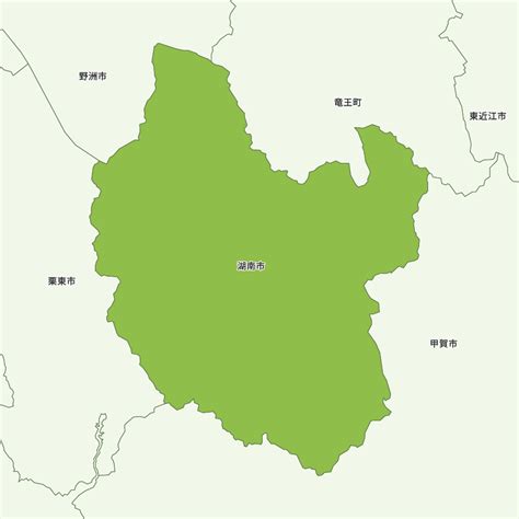 滋賀県湖南市の地図 Map It マップ・イット