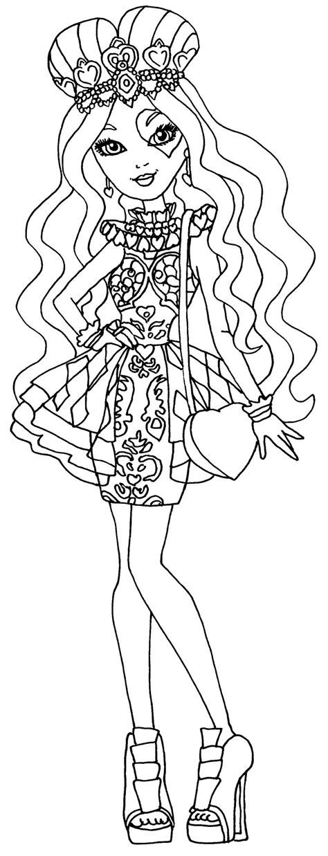 Dibujo De Ever After High Briar Beauty Para Colorear Dibujos Para