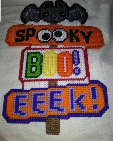 Pin By Mellisa Theriot Soley On Halloween Plastic Canvas In