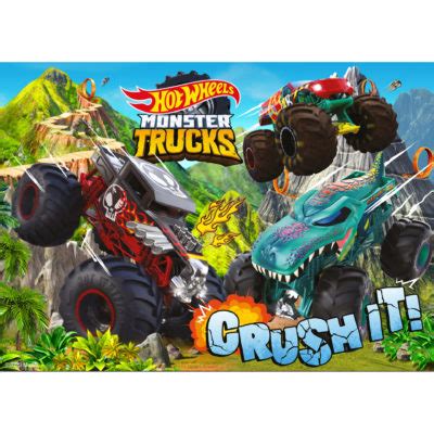 50pc Hot Wheels Crush It The Brain Bus