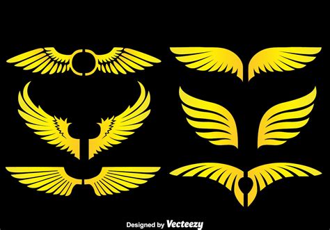 Pilot Wings Free Vector Art 323 Free Downloads