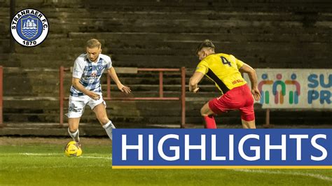 Highlights Albion Rovers 1 0 Stranraer 19th November 2022 Youtube