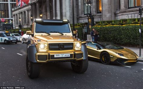 Gold Mercedes Benz G Class