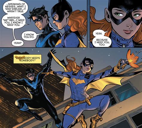 Dick Grayson And Barbara Gordon By Guardian2001 On Deviantart