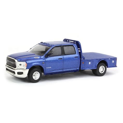 Greenlight 1/64 2022 Dodge Ram 3500 Flatbed 51508 - Walmart.com