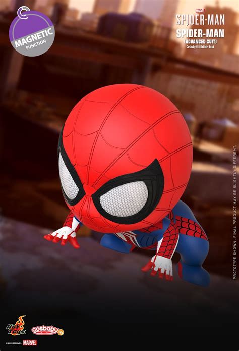 Hot Toys Marvel S Spider Man Advanced Suit Cosbaby S Bobble Head
