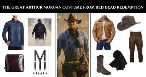 Arthur Morgan Costume Red Dead Redemption 2