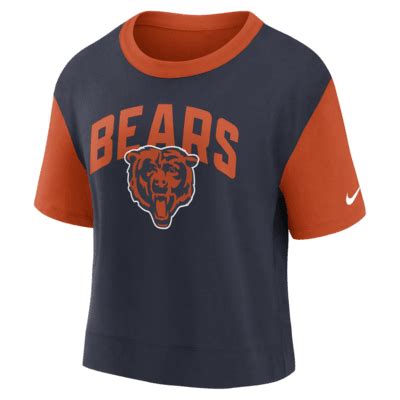 Playera De Cadera Alta Para Mujer Nike Fashion Nfl Chicago Bears