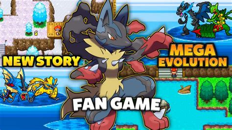 New Pokemon Fan Game With Mega Evolution New Story Starters