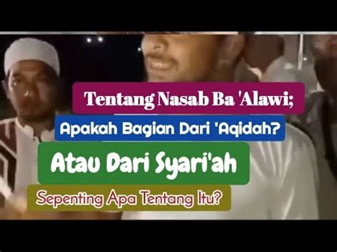 Ternyata Terus Memanas Ya Pecinta Ba Alawi Geruduk Tengku Qori Di