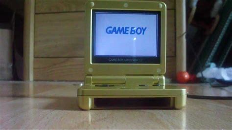 Gameboy Advance Sp Startup Without And With Cartridge Youtube