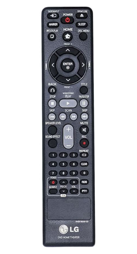 LG AKB73636103 TV Control Mini TV Remote Control Duplicate 17