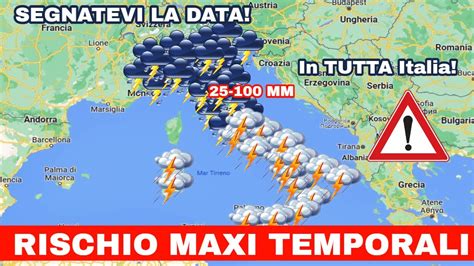 METEO OTTIMA NOTIZIA LA FINE DEL CALDO E IL RITORNO DELLE GRANDI