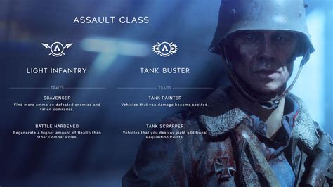 Assault Class Combat Roles Battlefield V S The Company