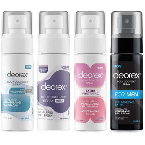 Ready Deodorant Deorex New Body Odorizer Spray Removes Body Odor Ml