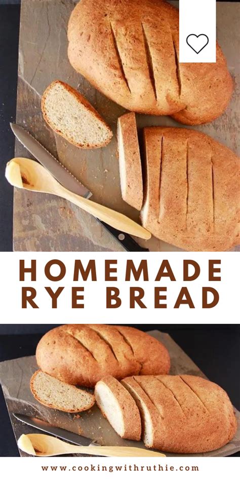 Homemade Rye Bread Recipe Cooking With Ruthie