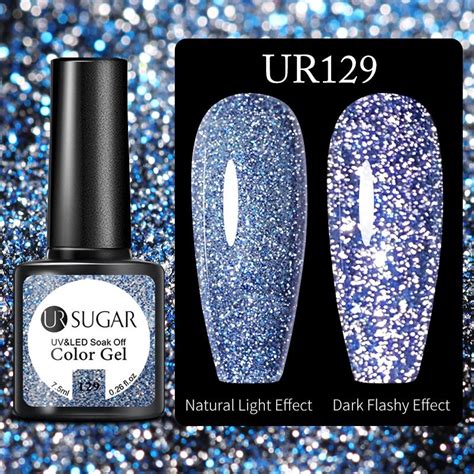 Köp UR SUGAR 7 5 ml reflekterande glittergel nagellack vårsommar