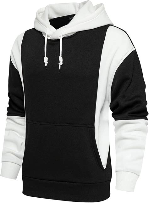 Stry Plain Black Hoodie Mens Mens Polyester Blouse Winter Long Sleeved