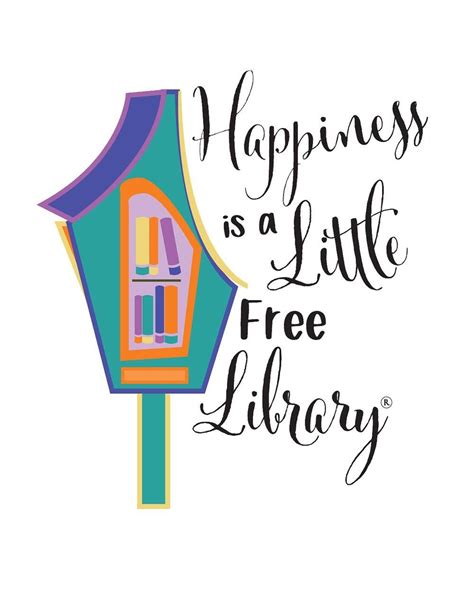 Free Printable Little Library Signs