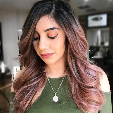 Dark Rose Gold Hair Gold Hair Colors Hair Color Rose Gold Spring Hair