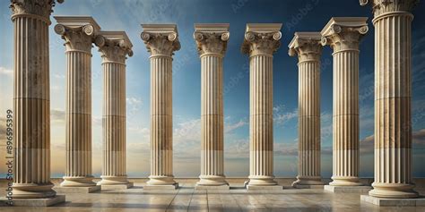 Pillar columns in ancient Roman architecture , pillars, columns, ancient, Roman, architecture ...