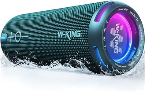 W King Cassa Bluetooth Potente Portatile W Altoparlante Speaker