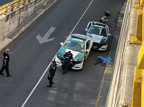 Hombre Pierde La Vida Al Caer De Puente De Chivatito Y Reforma En CDMX