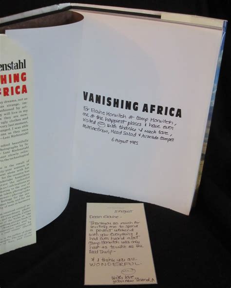 Vanishing Africa By Riefenstahl Leni Translated By Kathrine Talbot