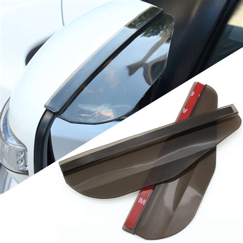 Espejo Retrovisor De 2 Piezas Para Coche Ceja De Lluvia Para Peugeot