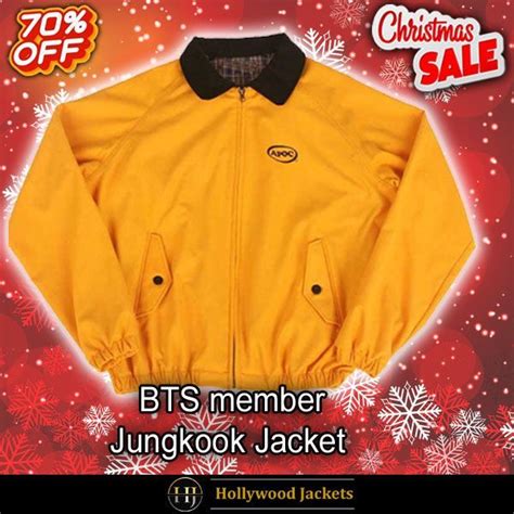 Euphoria Bts Jungkook Yellow Jacket Jackets Christmas Jacket Knit Shirt