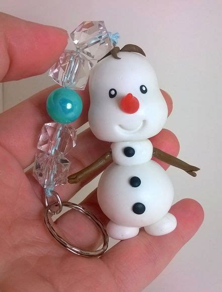 Chaveirinho Fofo Tema De Festa Frozen No Presonagem Olaf Presenteie