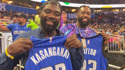 Impa Kasanganay Dilano Taylo Get VIP Treatment At Orlando Magic Game