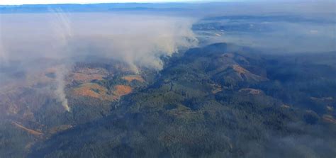 Incendio De Nacimiento Y Santa Juana Ha Sido Controlado En Un 90