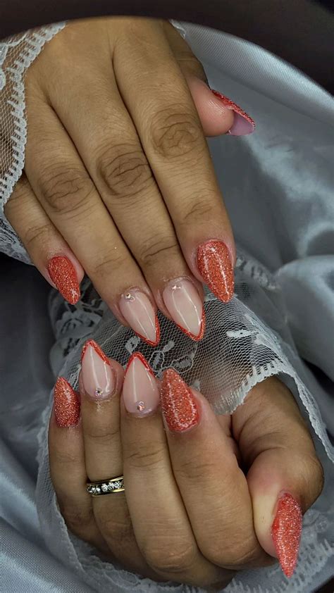 Pin De Talia Ramassoti Nail Designer Em Esmaltações Vermelhas Natalinas