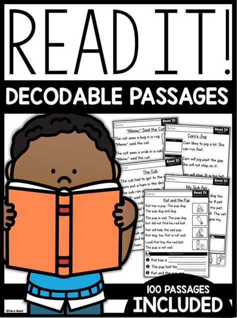 Reading Passages For Comprehension And Decoding In Kindergarten