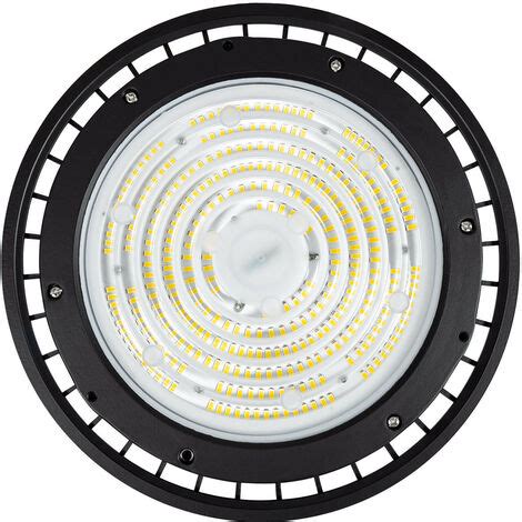 Campana Led Industrial Ufo W Lm W Hbt Lifud Regulable V Kit