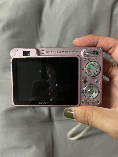 Sony Cybershot DSC W130 Digital Camera Pink Photography Cameras On